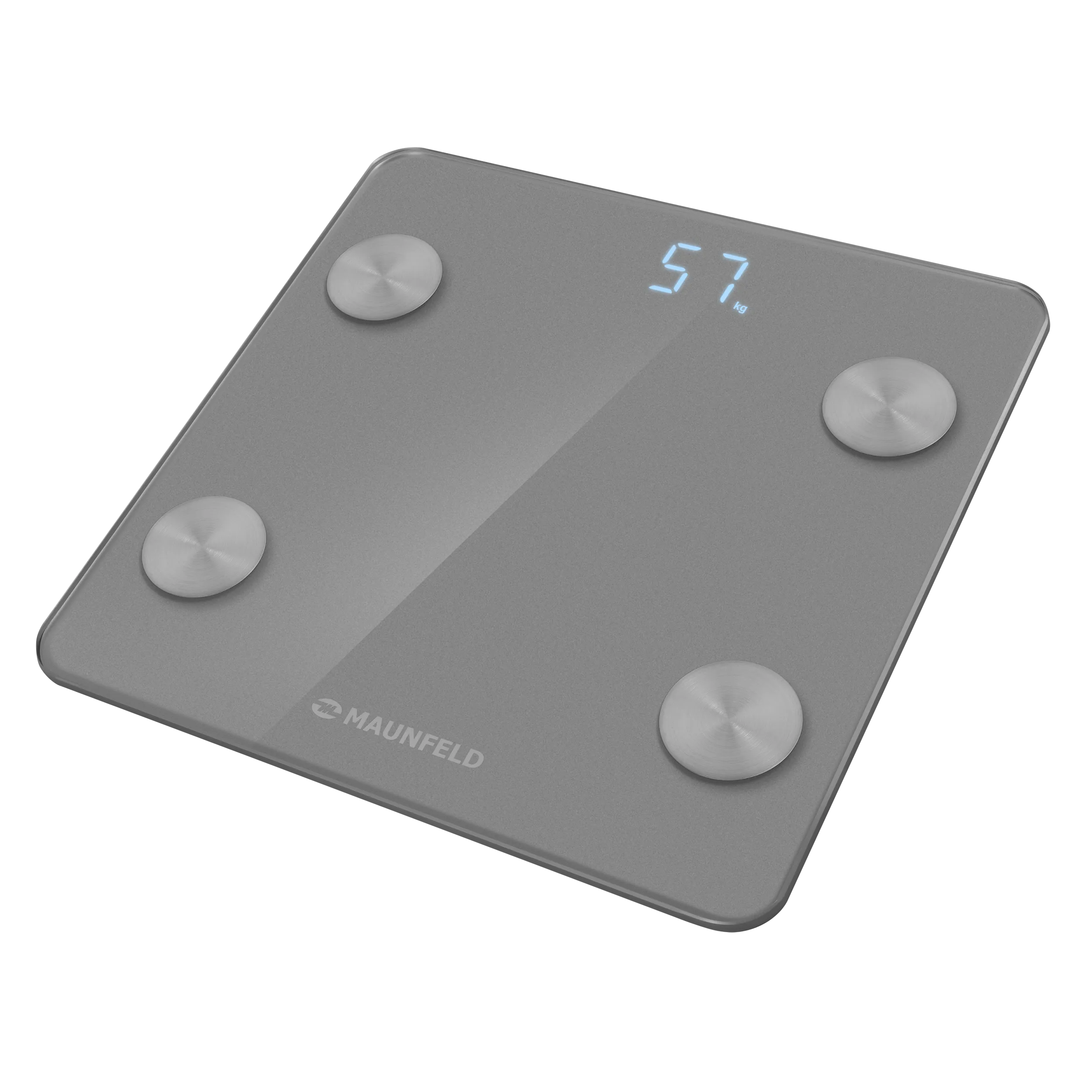 Умные весы MAUNFELD MBS-183B Серебристый
