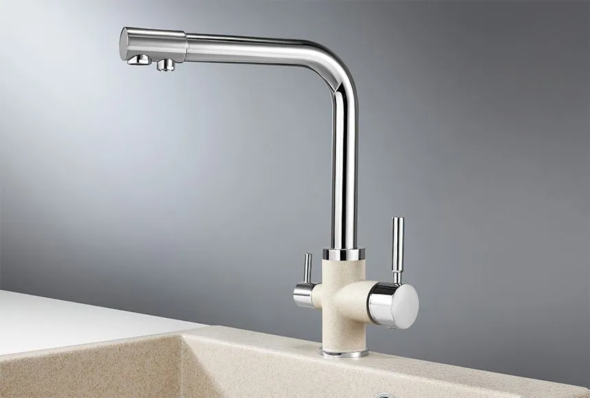 3015, XРОМ/ПИРИТ, СМЕСИТЕЛЬ КУХОННЫЙ