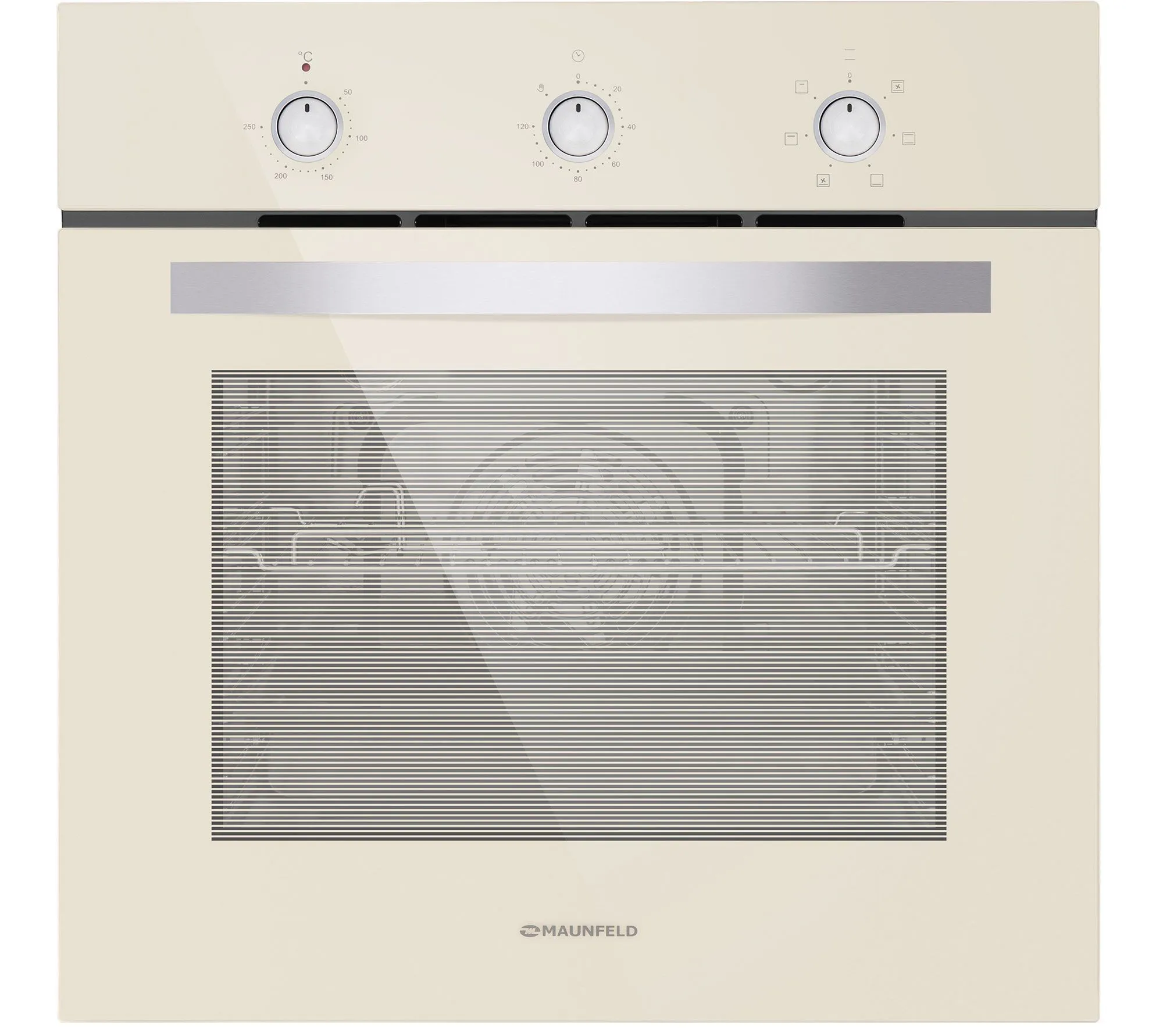 Шкаф духовой электрический MAUNFELD EOEC.586P Бежевый