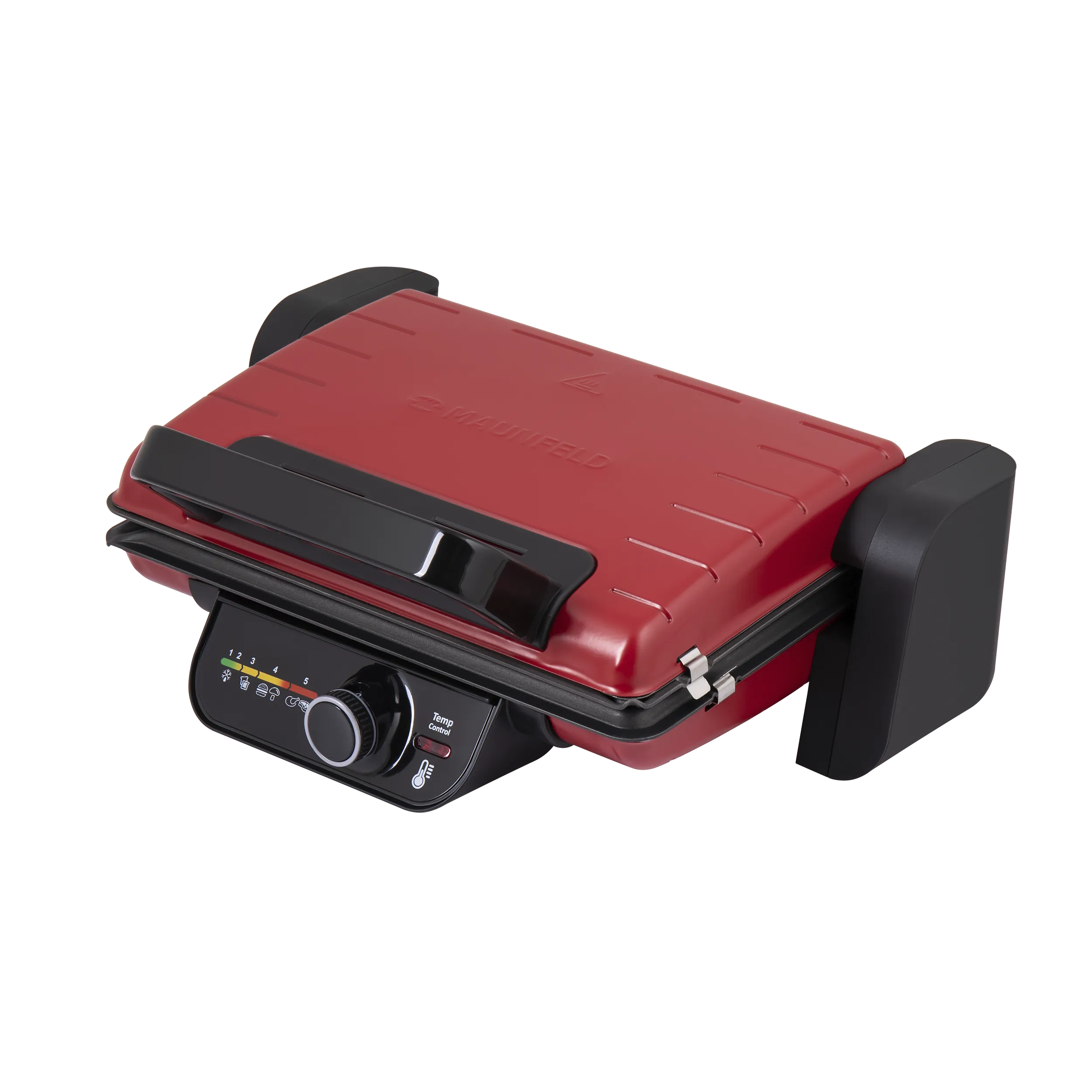 Гриль электрический MAUNFELD MGE2000CH Вишневый