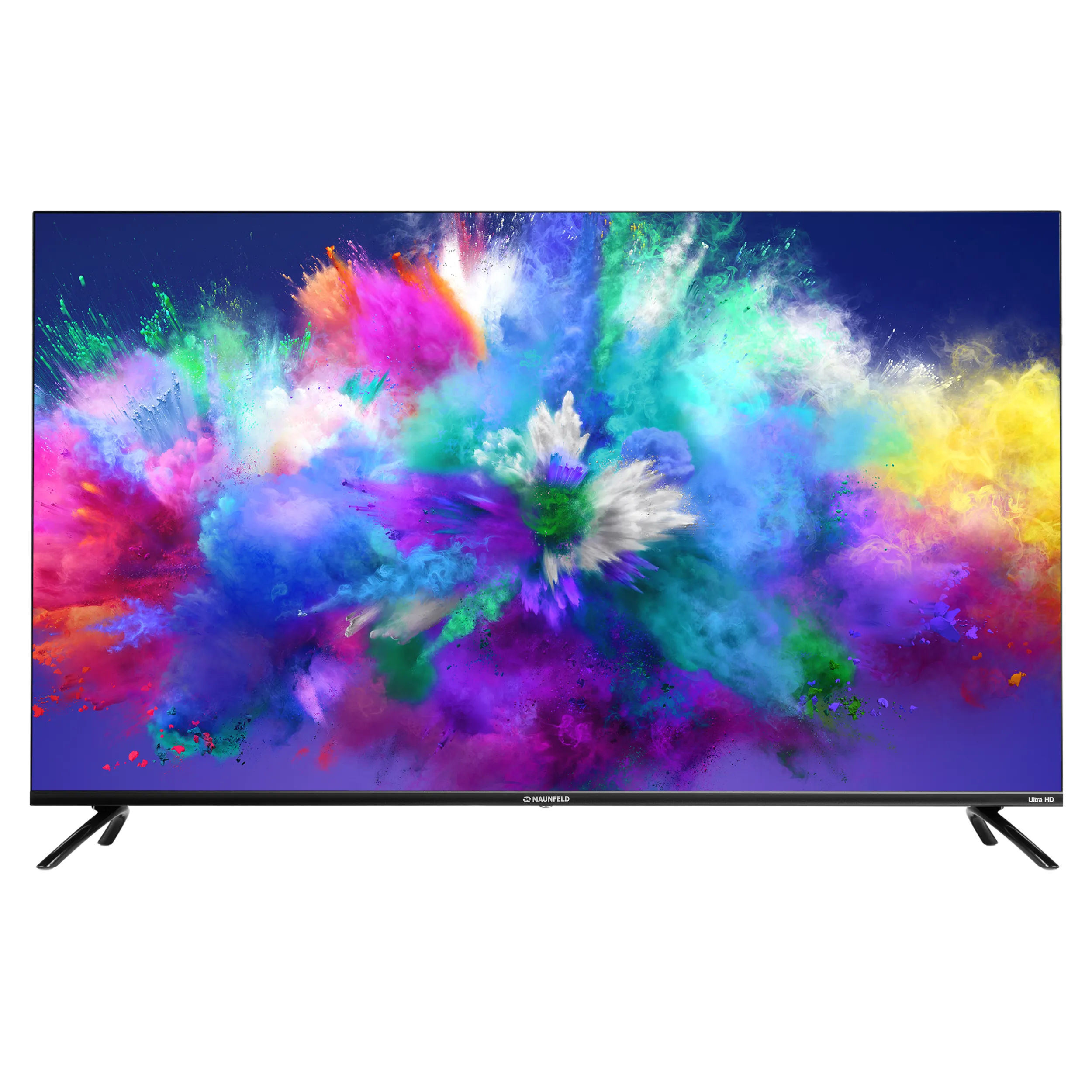 50" Телевизор MAUNFELD MQT50USD03, QLED, 4K Ultra HD, Android TV Черный