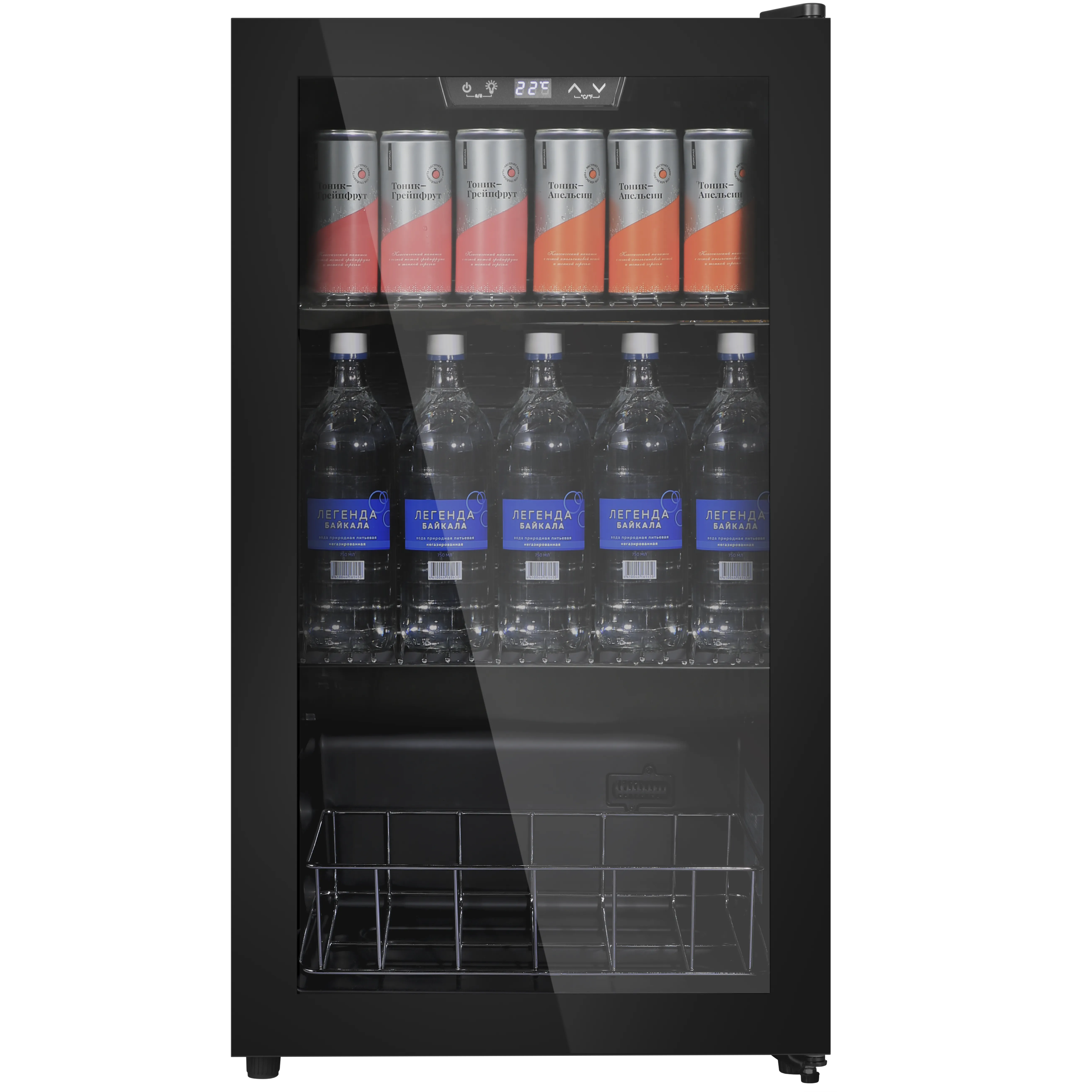 Холодильный шкаф для напитков MAUNFELD MFWC-85B49 Черный