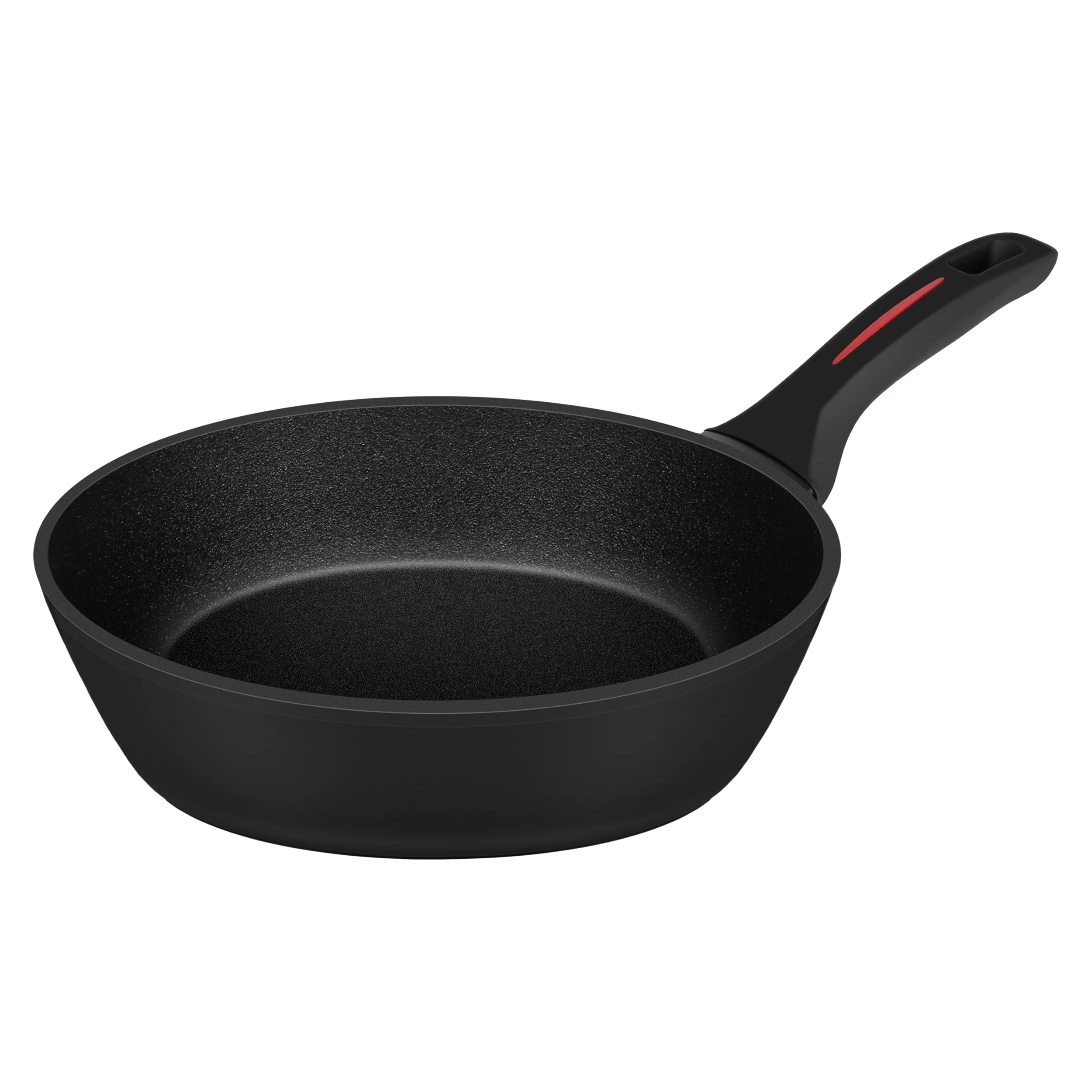 Сковорода глубокая FILIGRANA CARITA FG26CRT01DP из кованого алюминия, 26 см Черный