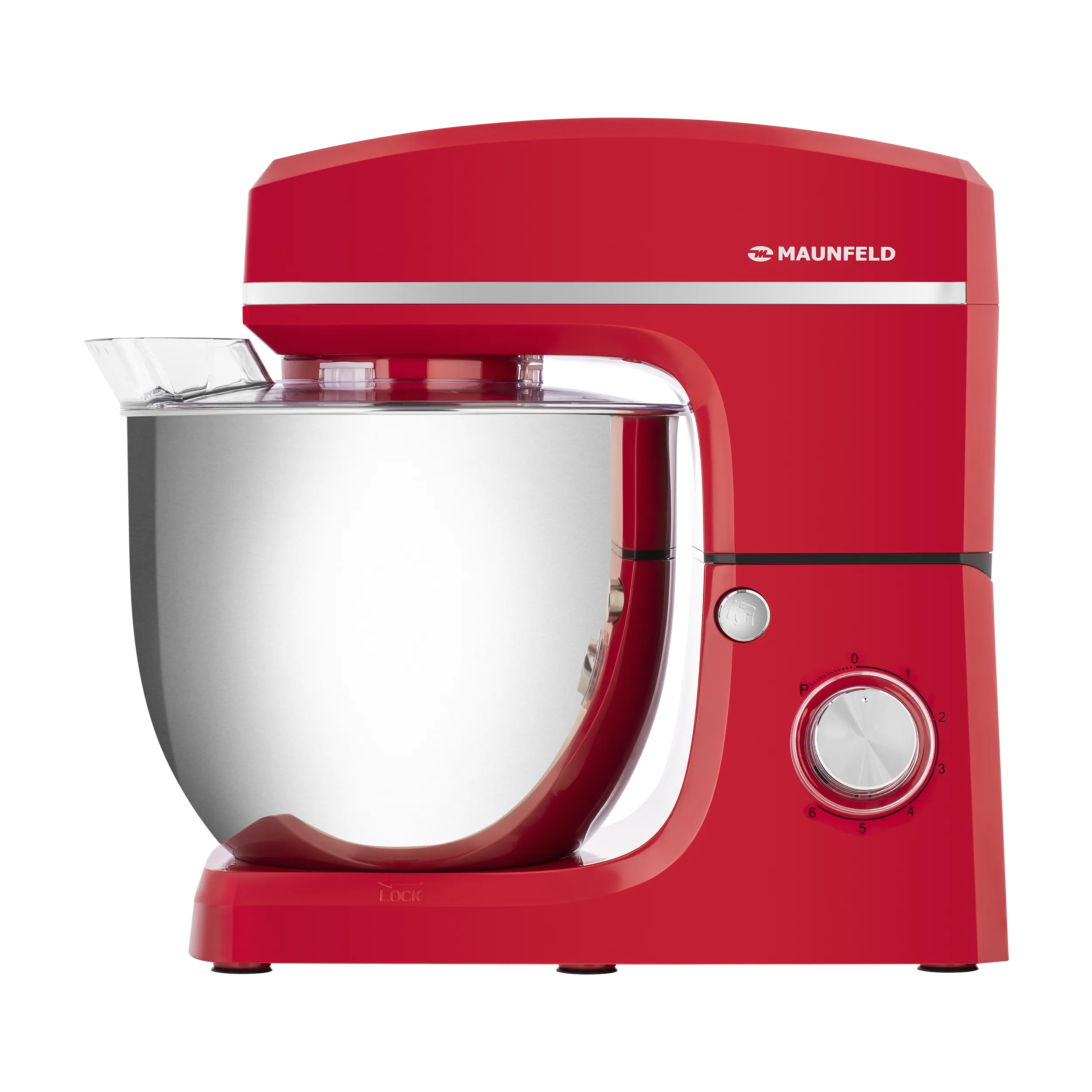 Миксер планетарный MAUNFELD MF-432R Красный