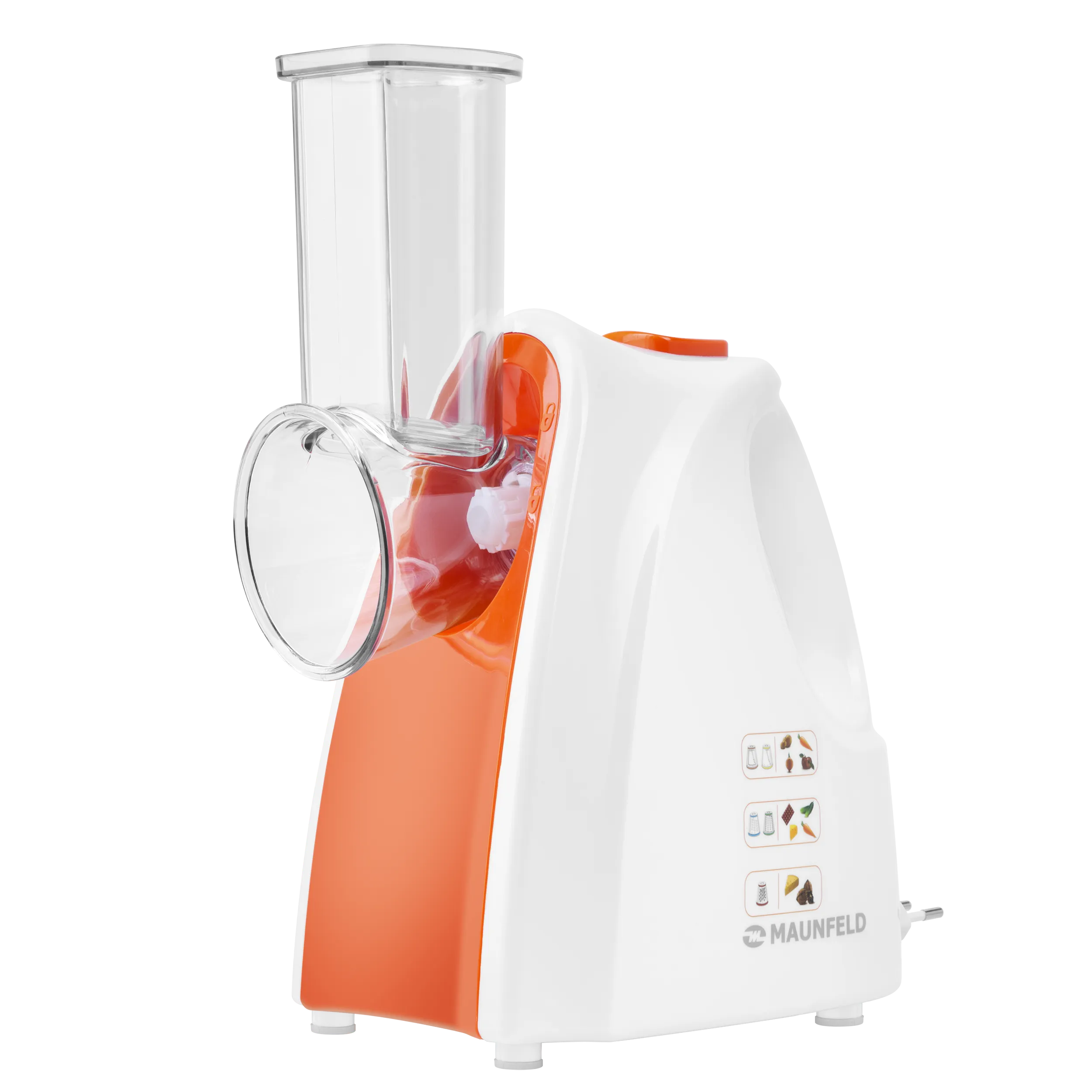Овощерезка электрическая MAUNFELD MF-1031OR Оранжевый