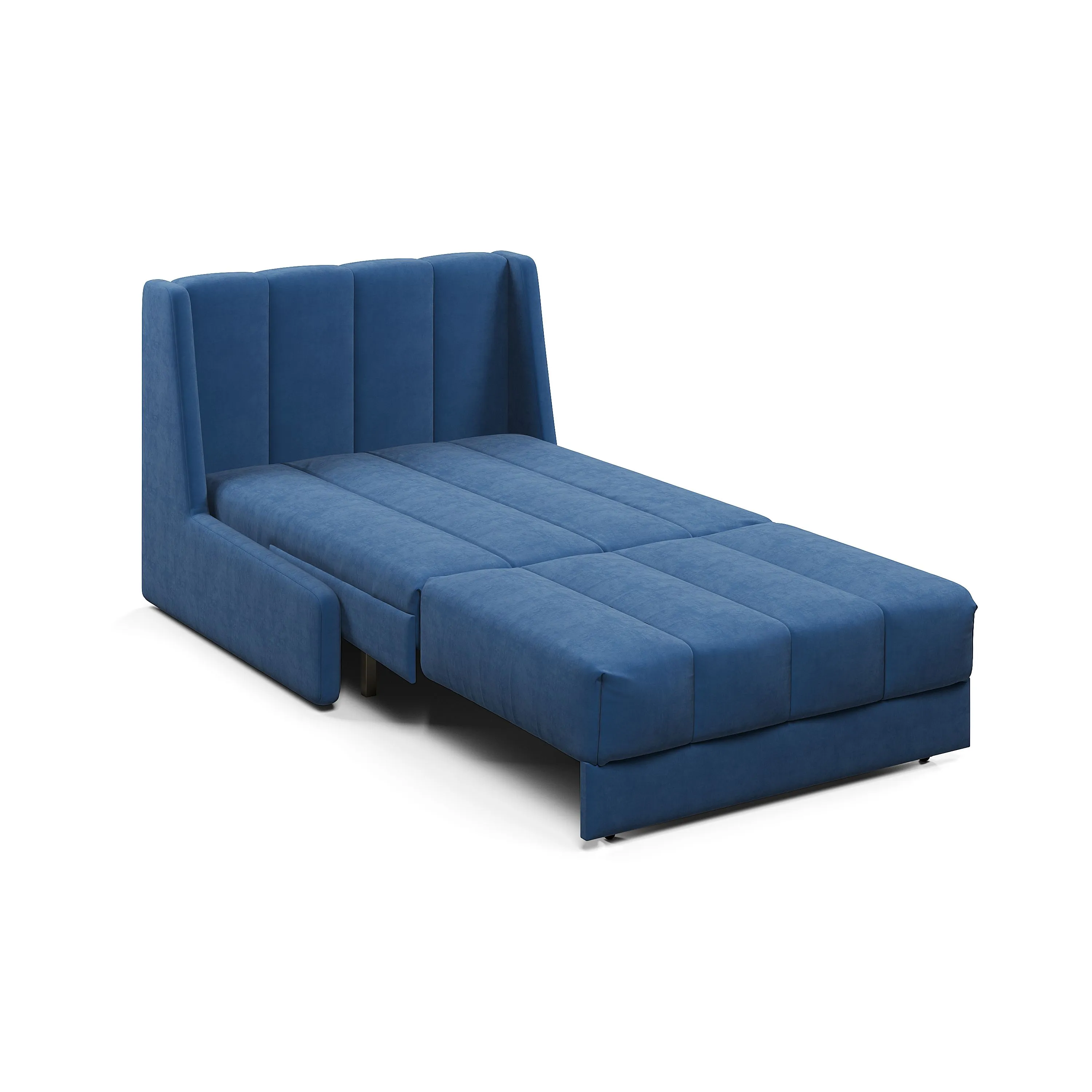 ВЕНЕЦИЯ Складная кровать темно-синяя, 125