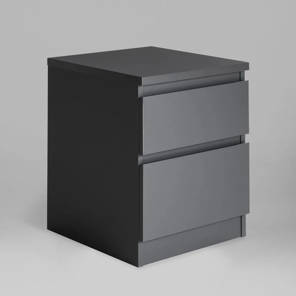 2.03.03.050.4 КАСТОР тумба 2 ящика RU серый