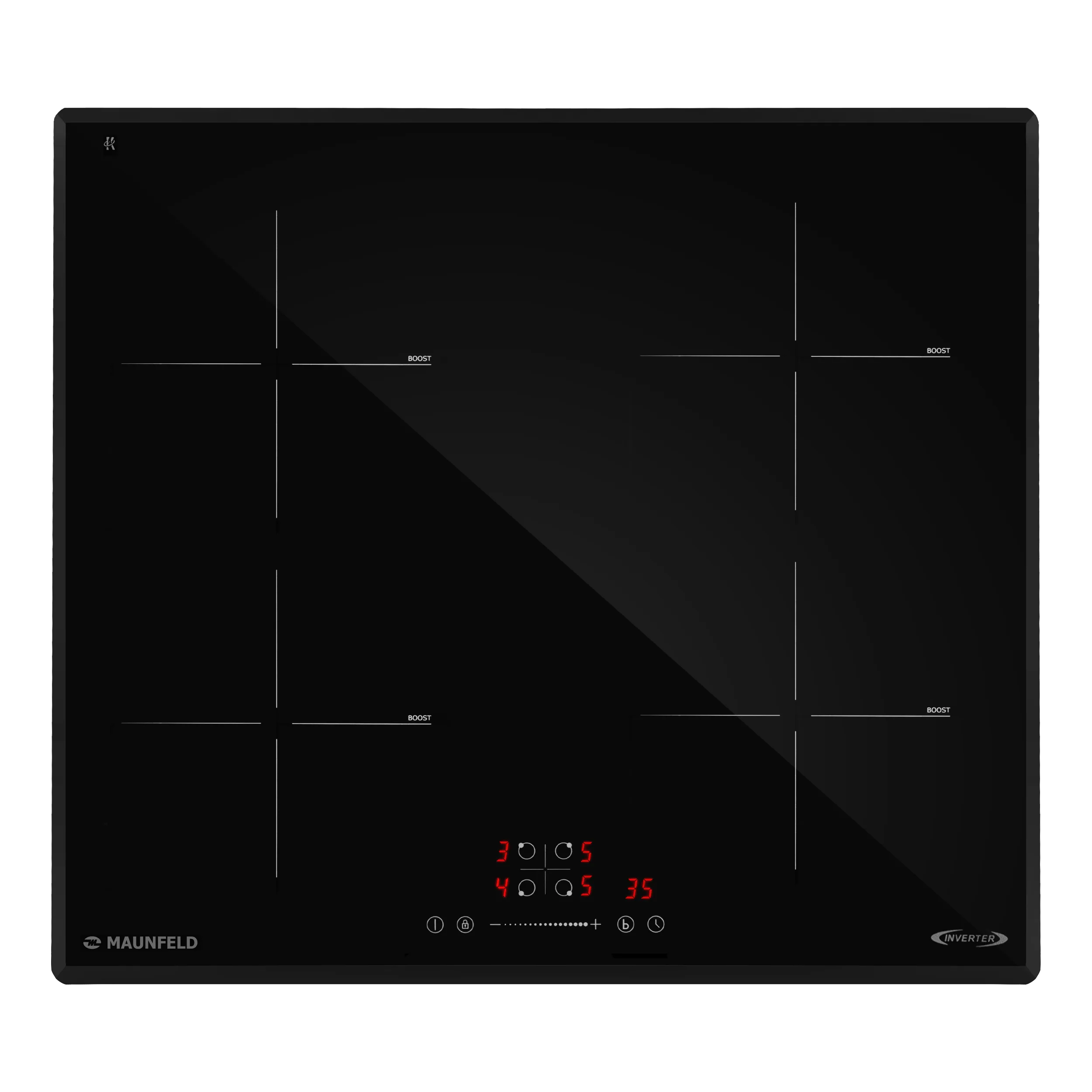 Индукционная варочная панель MAUNFELD AVI6046SBK Черный