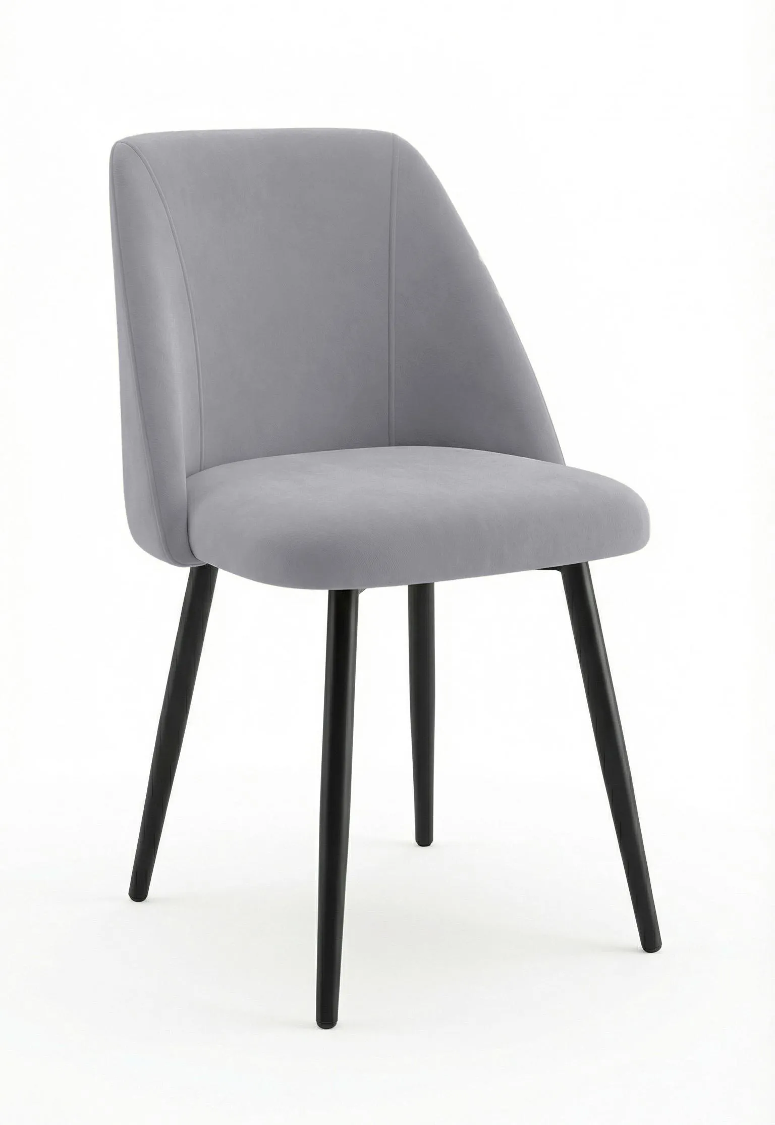 Стул DikLine 335 B22 GREY, ножки черные