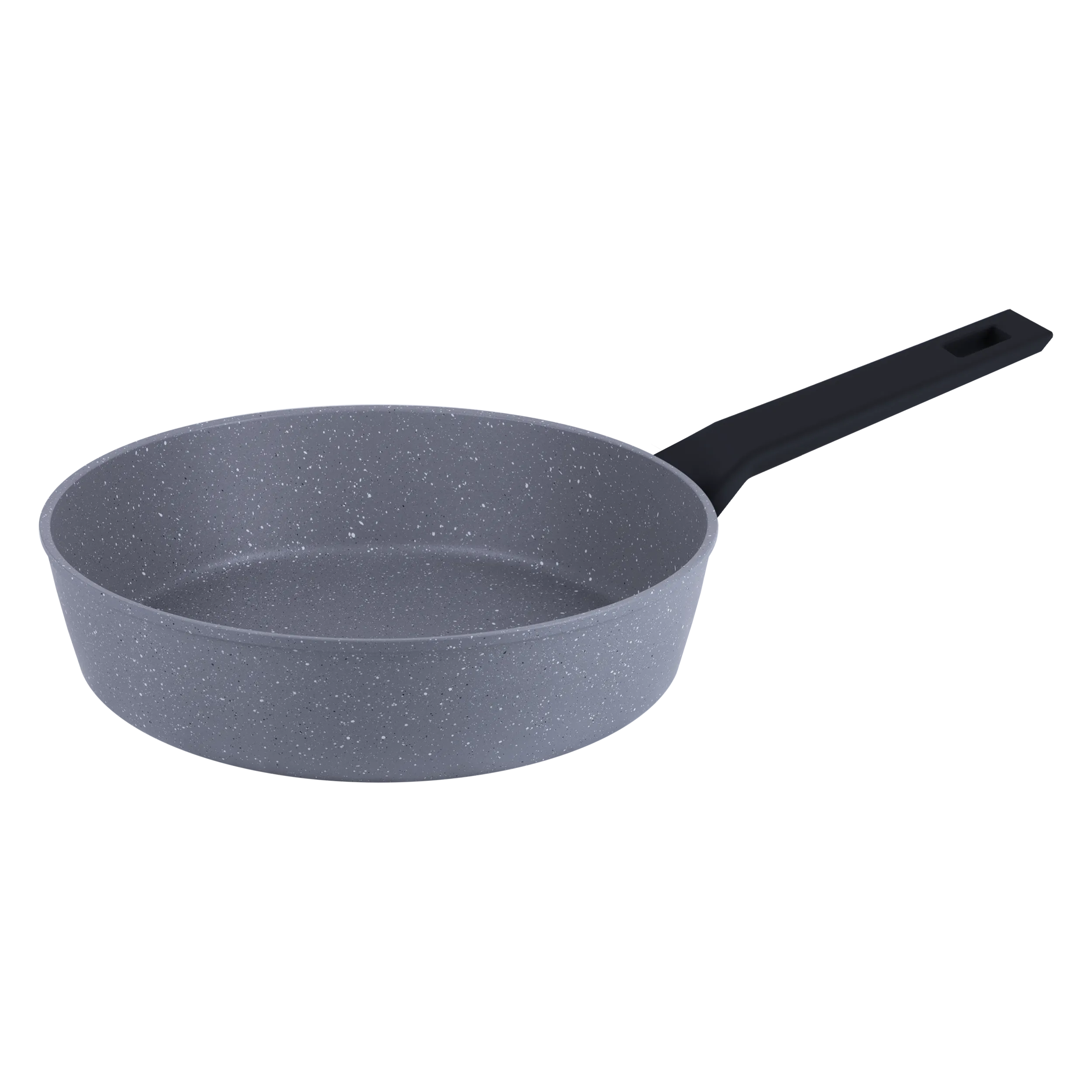 Сковорода глубокая FILIGRANA SAGA FG26SGA01DF из кованого алюминия, 26 см Серый