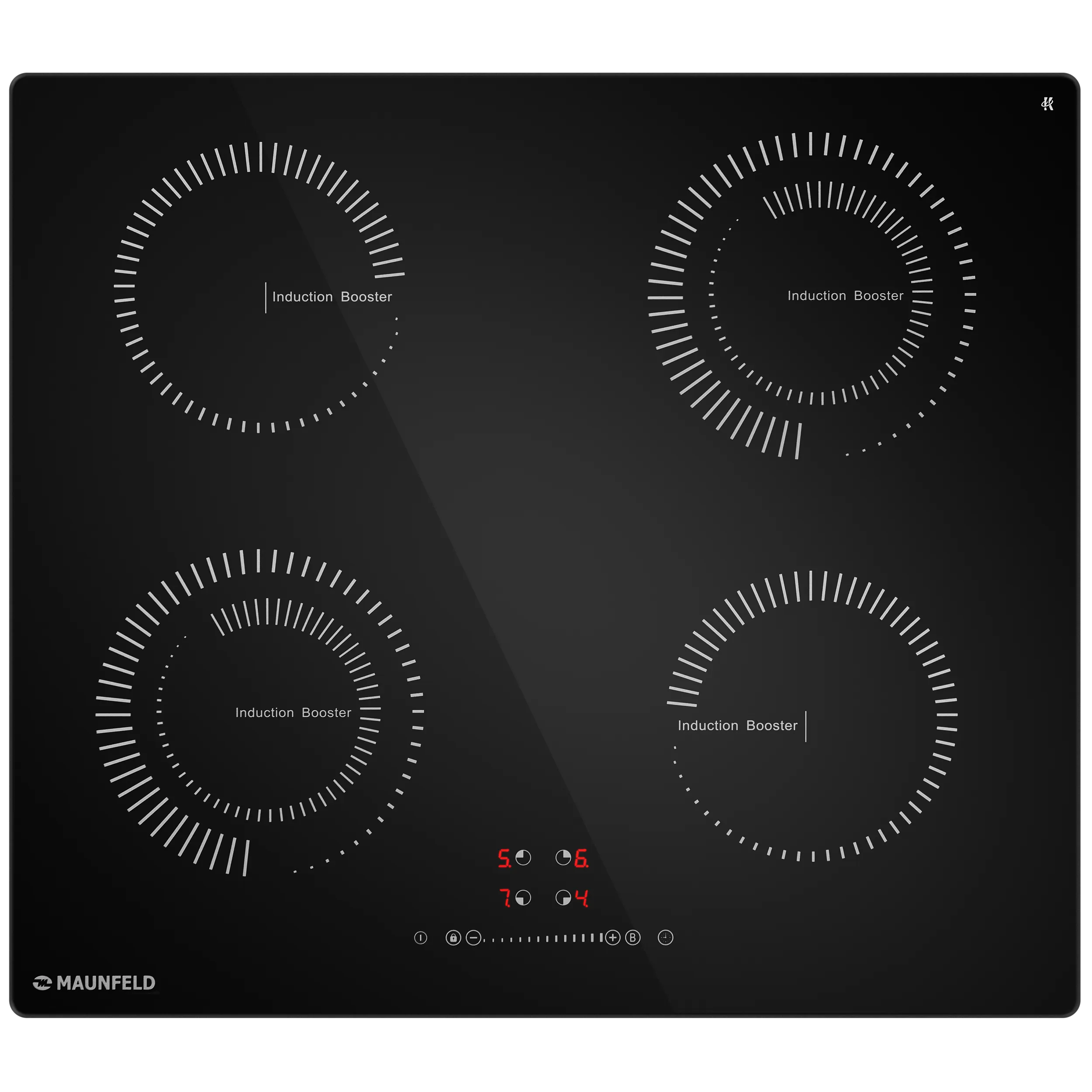 Индукционная варочная панель MAUNFELD CVI594STBKC Черный