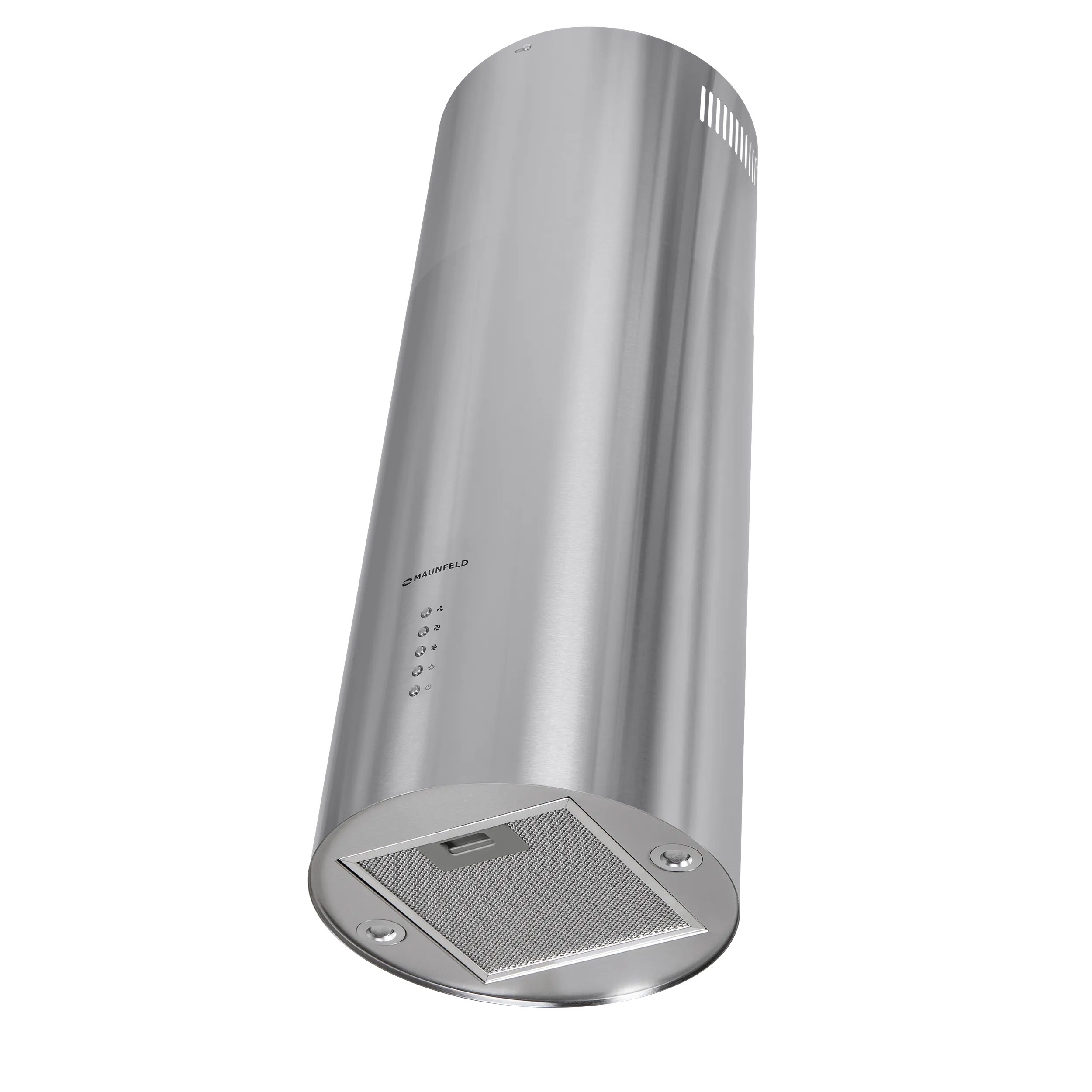 Кухонная вытяжка MAUNFELD Lee Light Isla 35 (в 1-й коробке) Нержавеющая сталь