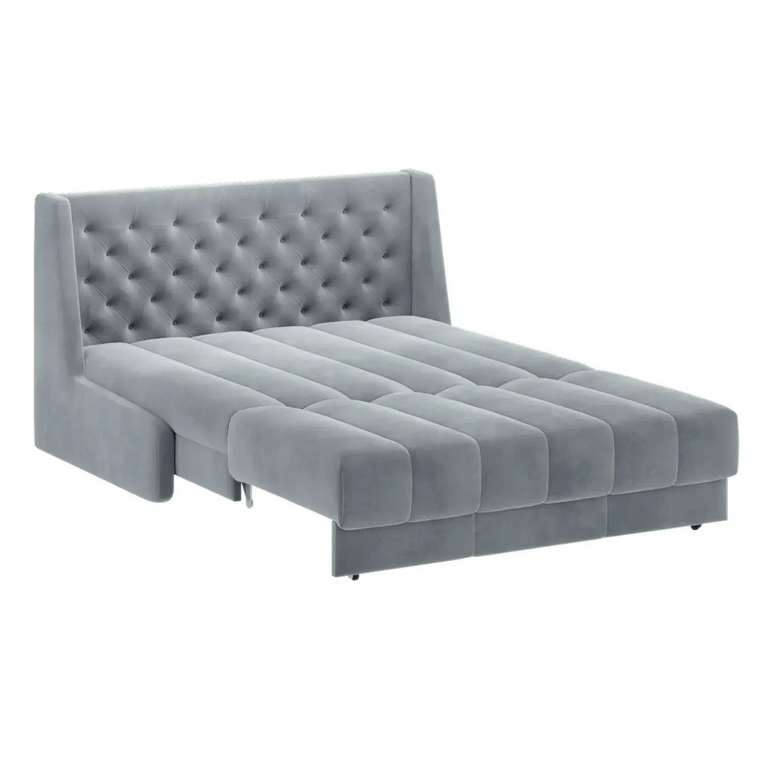 РИЧМОНД Складная кровать светло-серая, 200