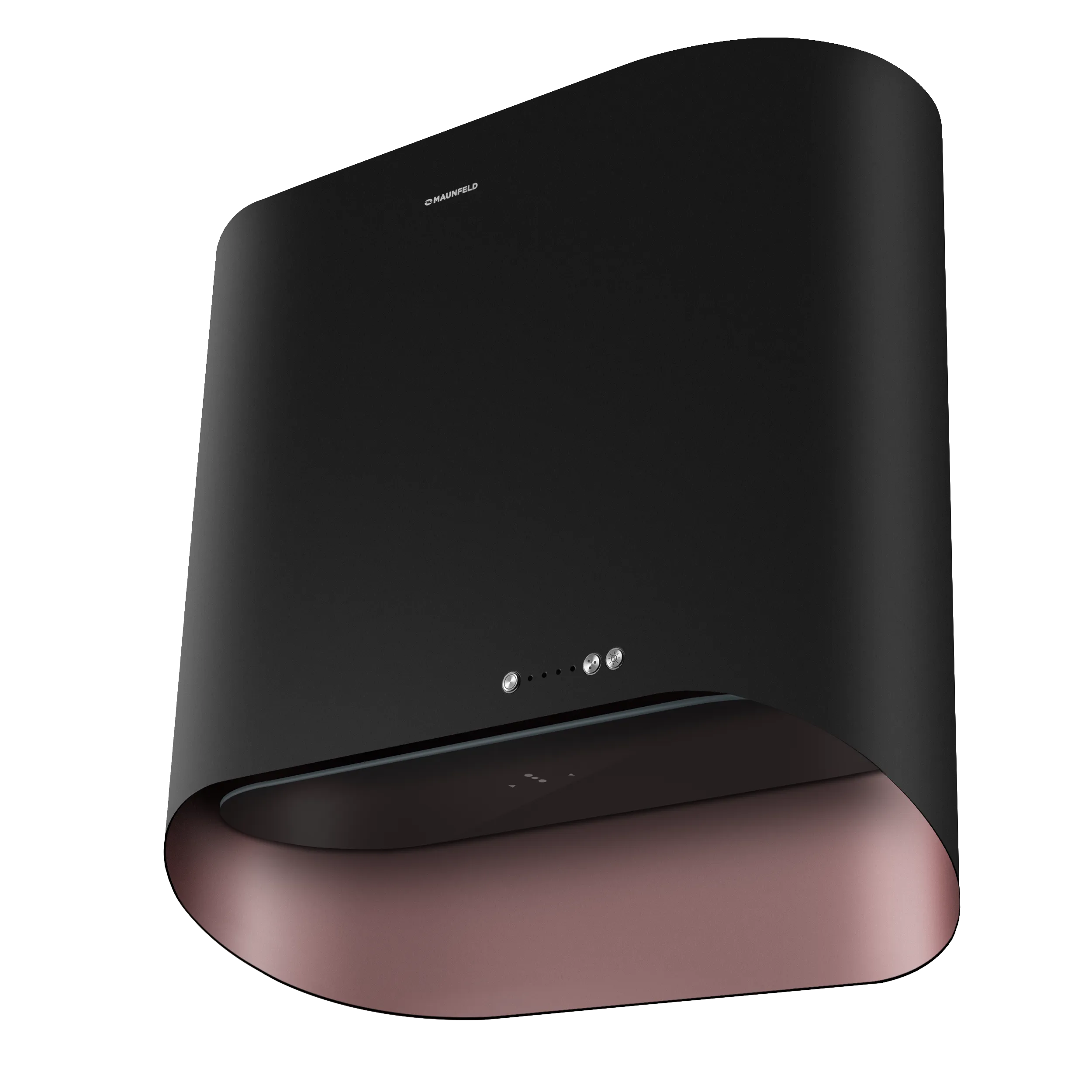 Кухонная вытяжка MAUNFELD GUNA 60 Черный антрацит/розовое золото