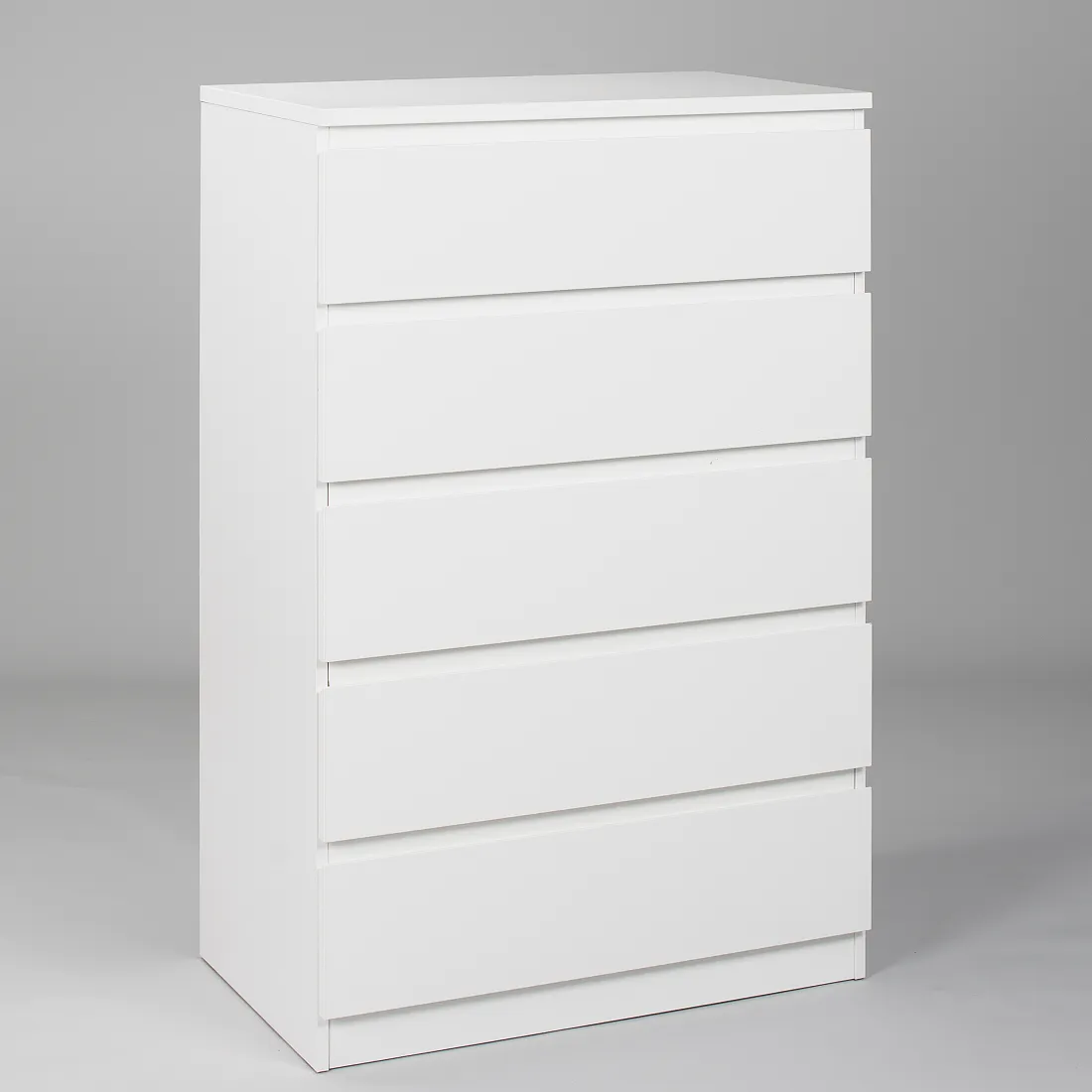 2.05.02.090.1 МАЛЬТА комод 5 ящиков 80х121 белый RU