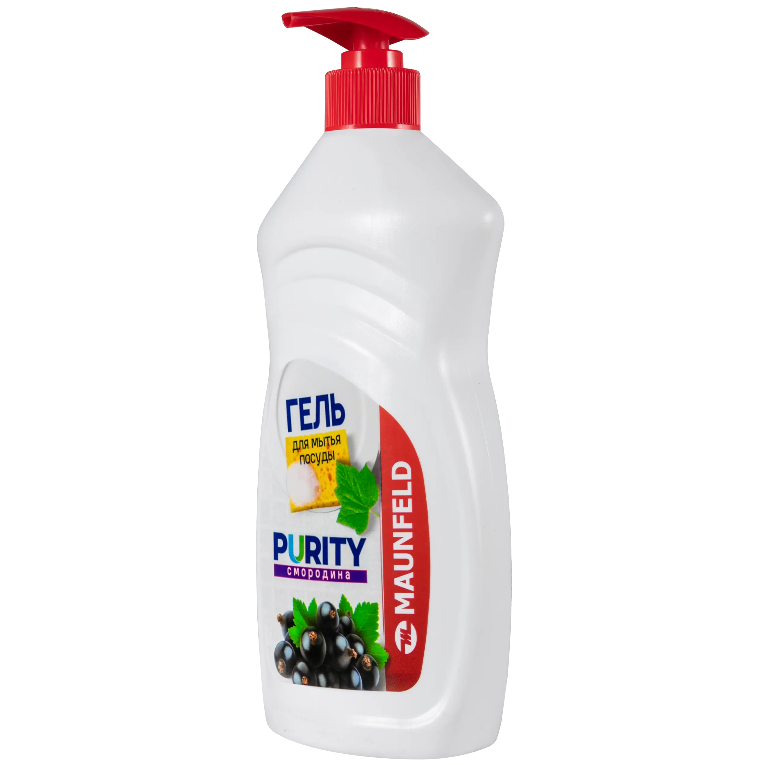 Гель для мытья посуды Maunfeld Purity Смородина 450г MDL450CD с дозатором
