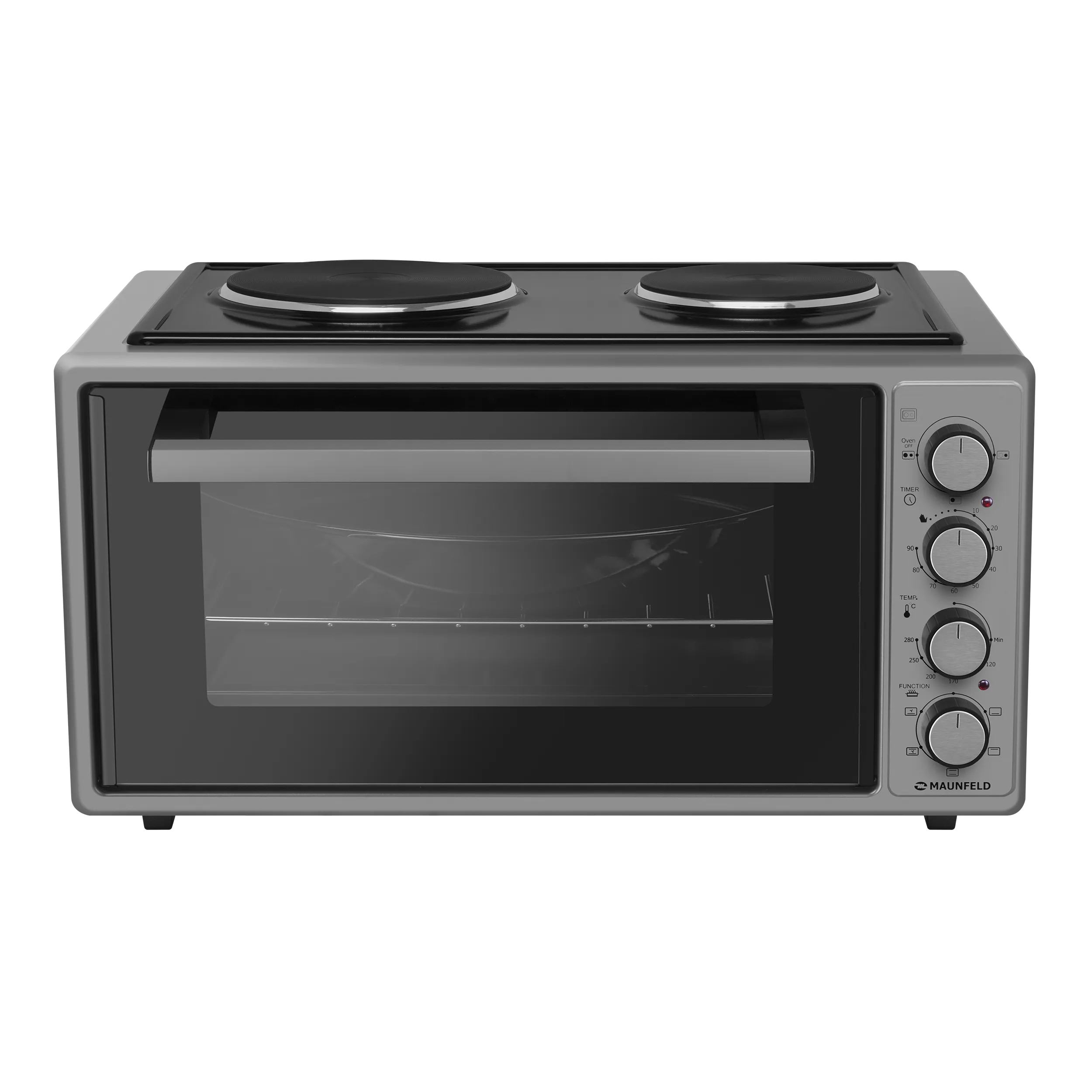 Мини-печь MAUNFELD MMO-483MGR01H Серый