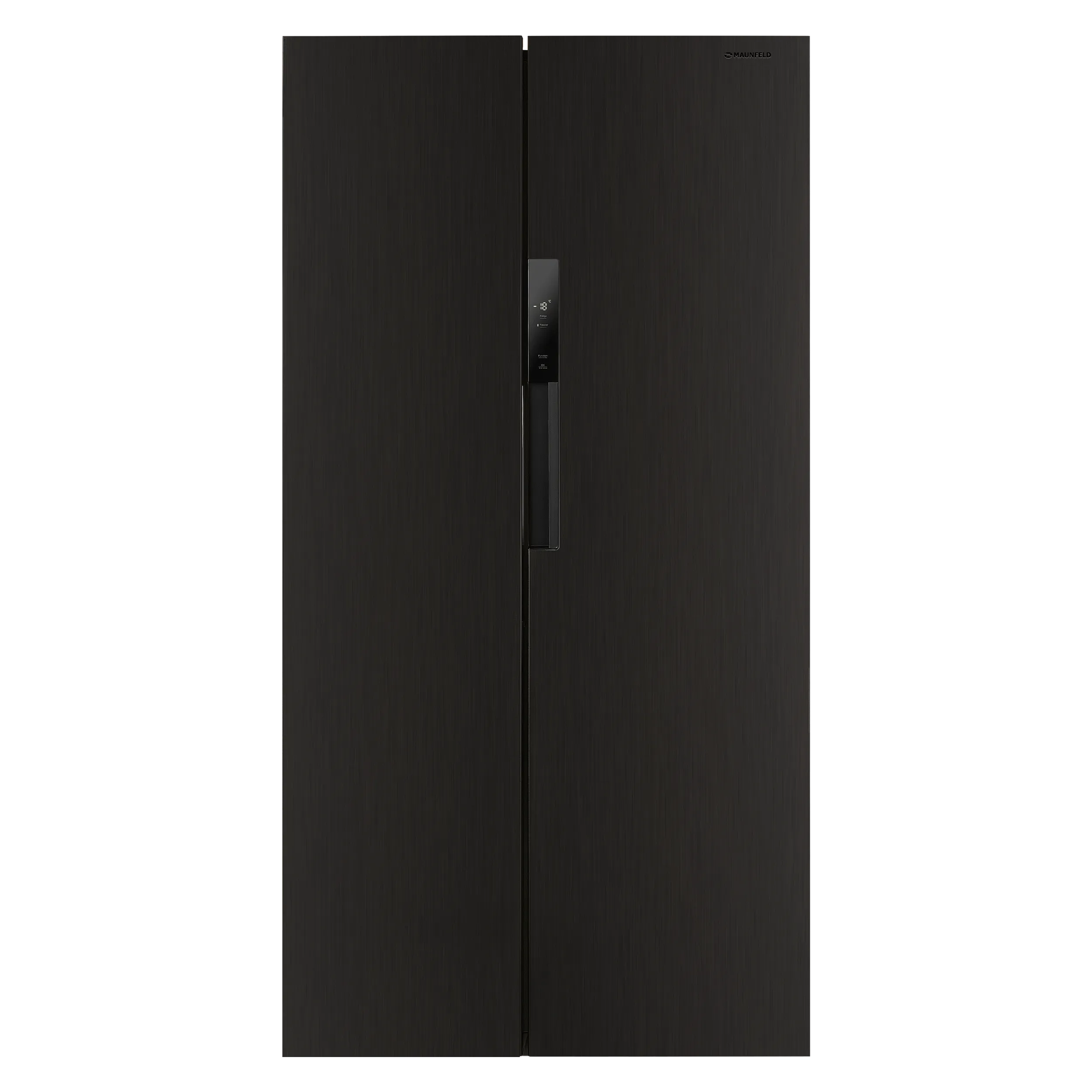 Холодильник с инвертором MAUNFELD MFF191NF Черная нержавеющая сталь