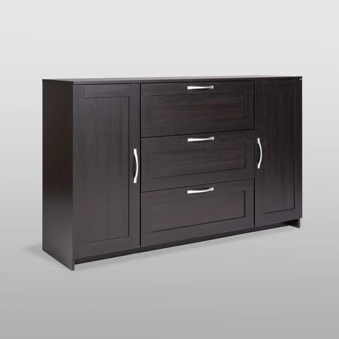 2.02.03.290.5 СИРИУС тумба 2 двери и 3 ящика 156х95 Дуб Венге RU