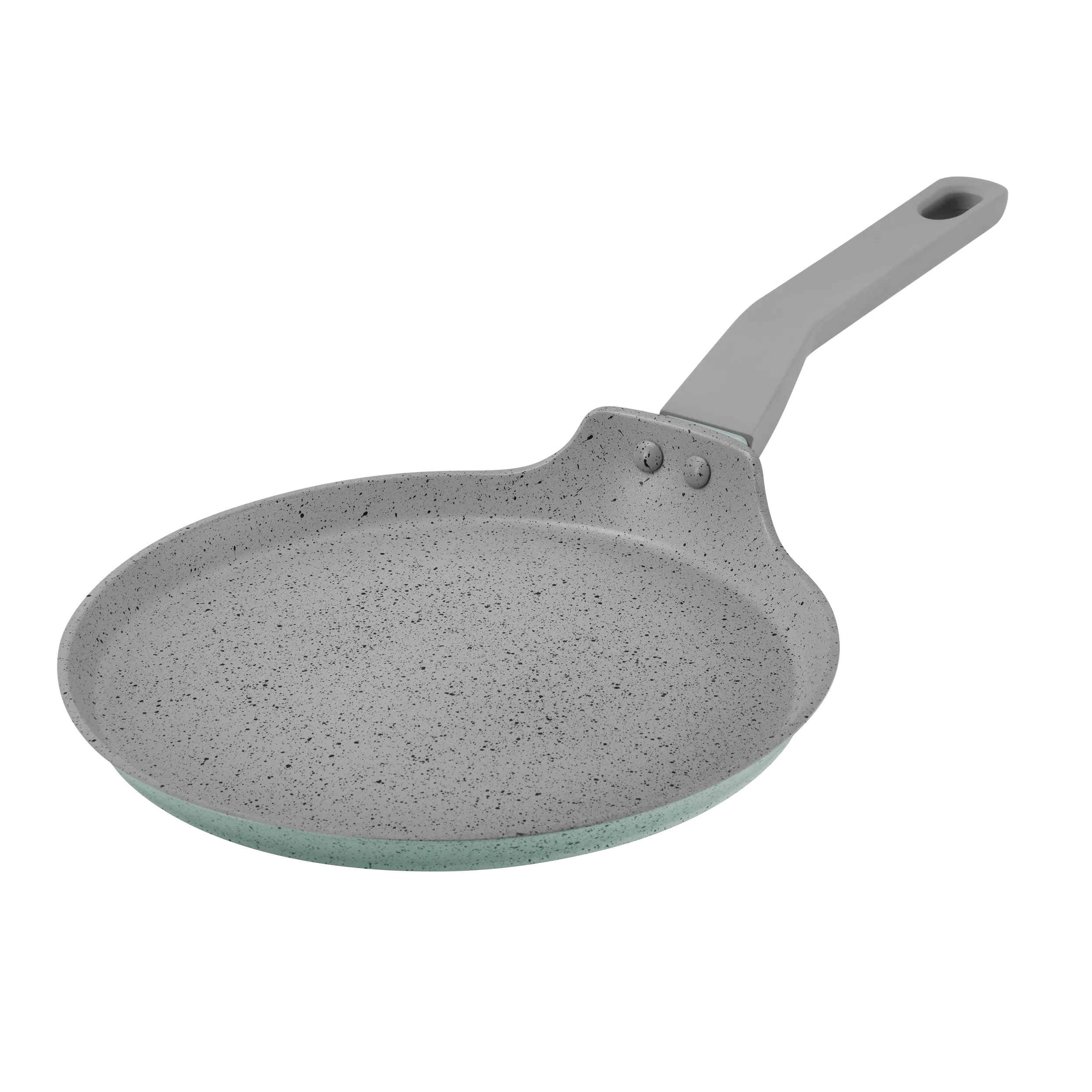 Сковорода блинная MAUNFELD HELGA МСP24FA05FS из кованого алюминия, 24 см Фисташковый