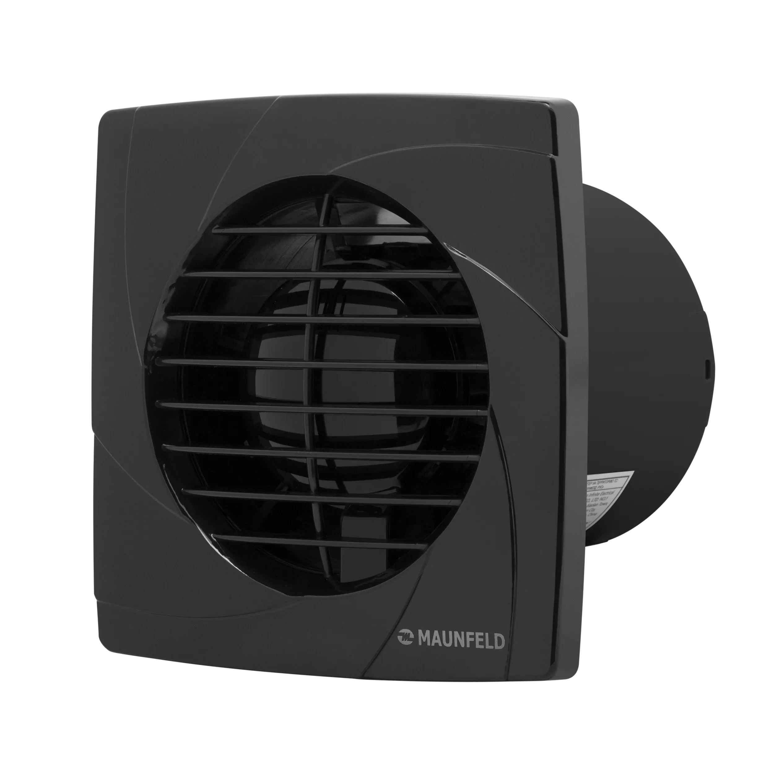 Вытяжной вентилятор  MAUNFELD MFB12G Черный