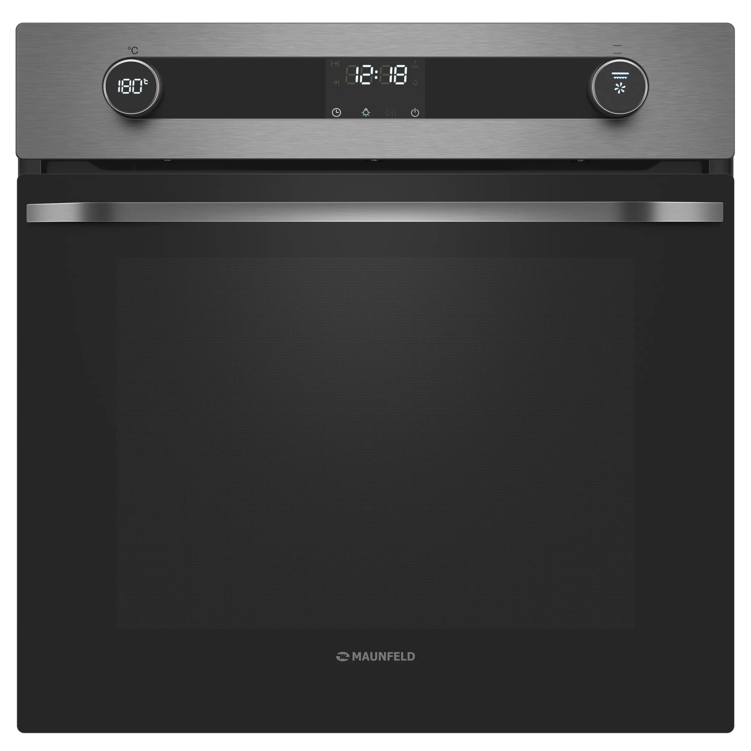 Шкаф духовой электрический MAUNFELD EOEM7614 Нержавеющая сталь
