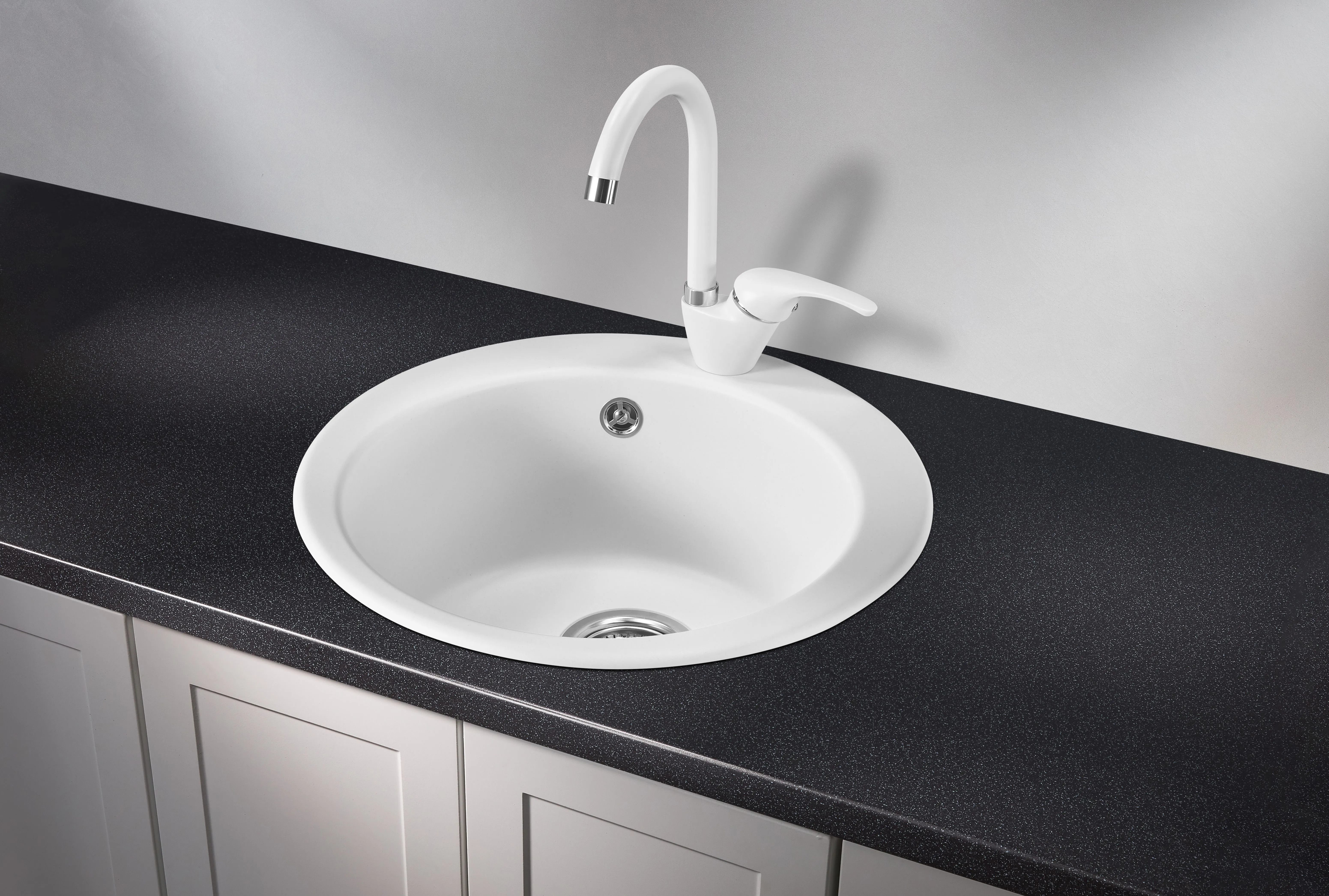 4801, АРКТИК (БЕЛЫЙ), кухонная мойка, кварц