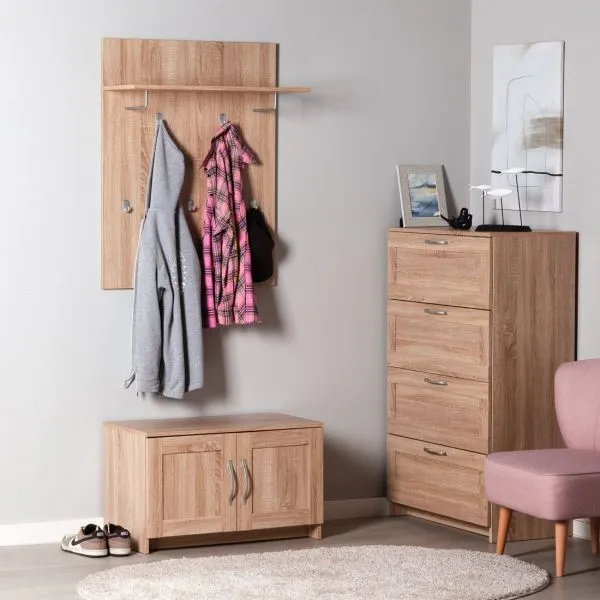 2.02.11.260.3 СИРИУС вешалка 78х100 сонома RU