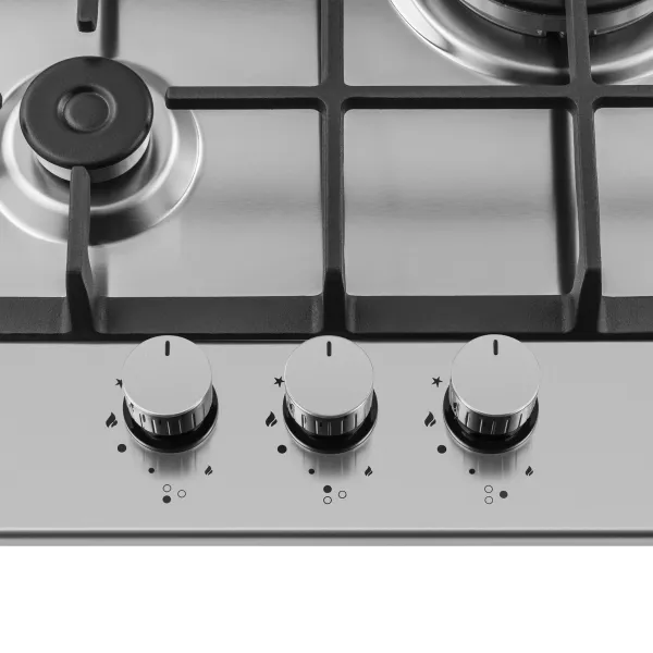 Газовая варочная панель MAUNFELD EGHS.43.33CS/G Нержавеющая сталь