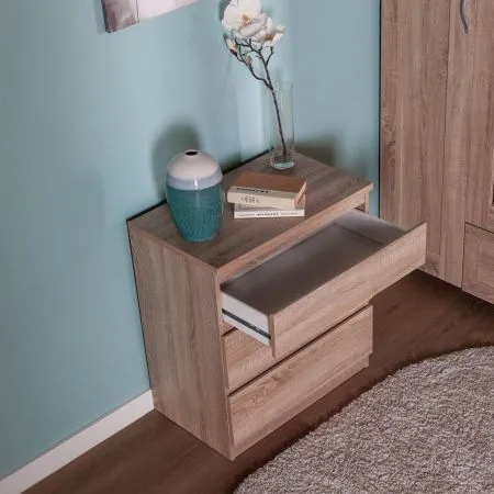 2.03.02.060.3 КАСТОР комод 3 ящика RU сонома