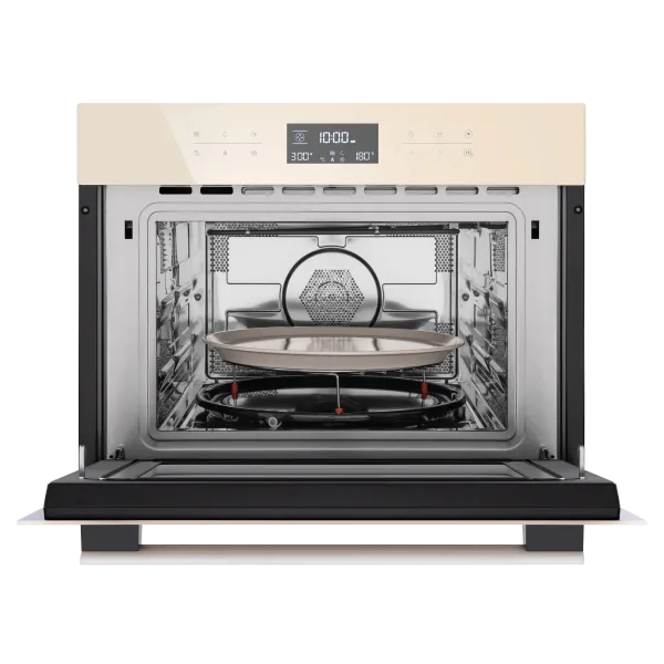 Компактный духовой шкаф с функцией СВЧ MAUNFELD MCMO.44.9GBG Бежевый