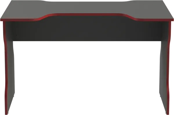 S00531 ВАРДИГ К1 cтол компьютерный 120x75x82, антрацит/красный