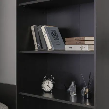 2.02.07.120.5 СИРИУС стеллаж 78х190 Дуб Венге RU