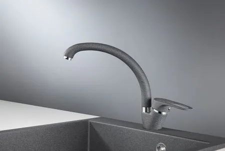 ST-03, ГРАФИТ, СМЕСИТЕЛЬ КУХОННЫЙ