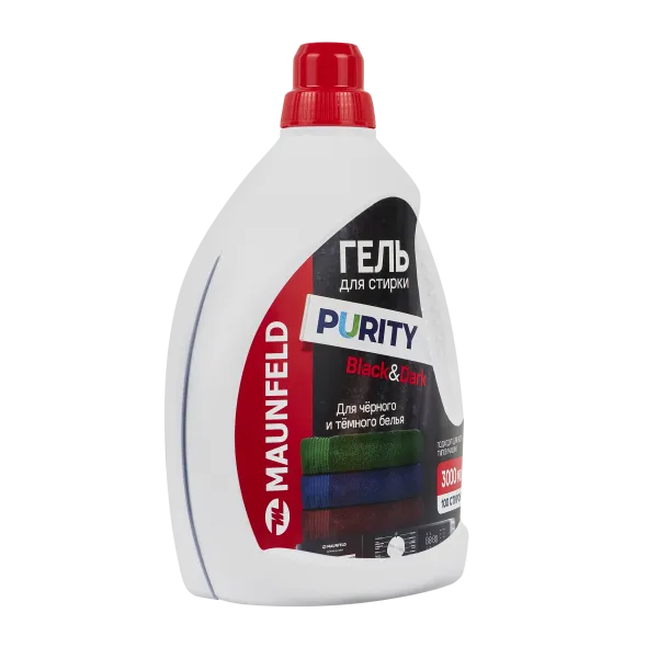 Гель для стирки Maunfeld Purity Black&Dark 2000мл MWL2000PB Бирюзовый