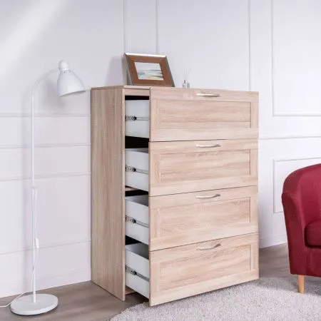 2.02.02.060.3 СИРИУС комод "4 ящика сонома RU"