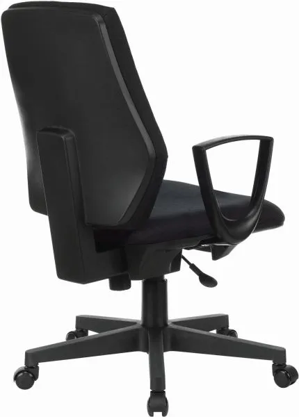 Кресло Бюрократ CH-545 черный 38-418 крестов. пластик