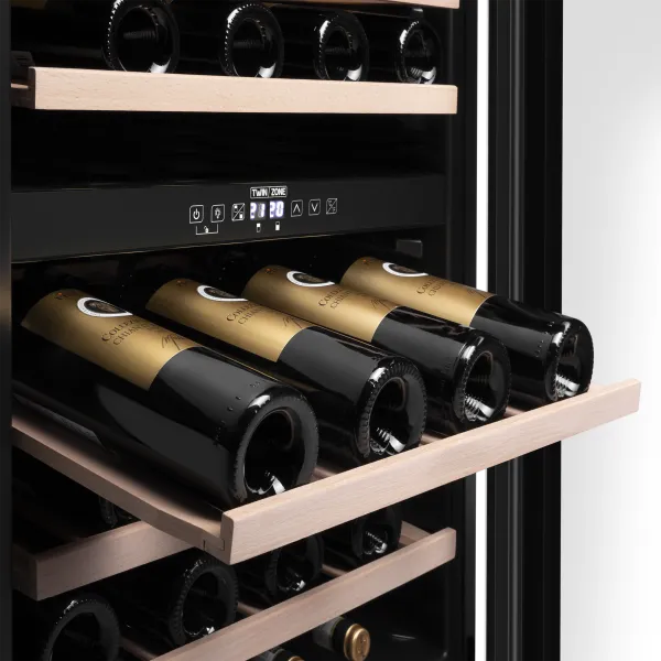 Винный шкаф MAUNFELD MFWC-201D77 Черный