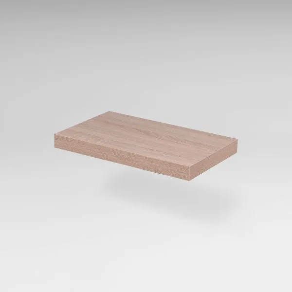 S00722 Фора 1.4 полка настенная 40х25х3.7, дуб беленый