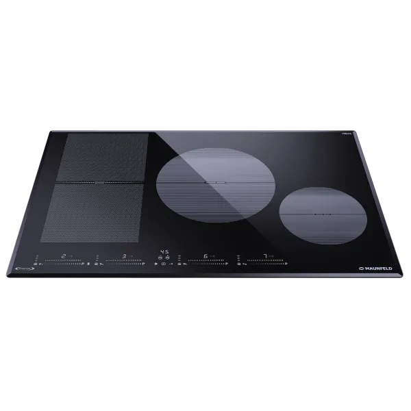 Индукционная варочная панель с Flex Zone и Booster MAUNFELD CVI804SFBK LUX Inverter Черный