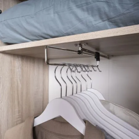 2.02.01.240.3 СИРИУС шкаф для одежды 2 двери и 1 ящик сонома RU