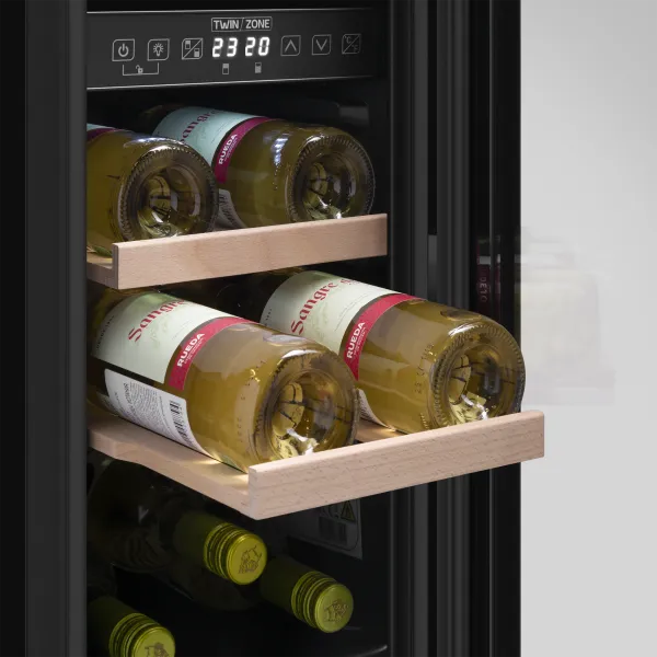 Винный шкаф MAUNFELD MBWC-56D17 Черный