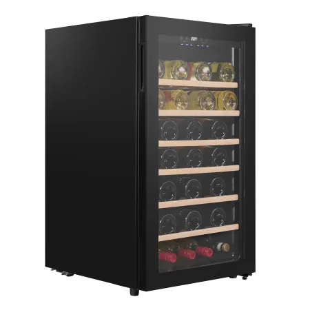 Винный шкаф MAUNFELD MFWC-118S40 Черный