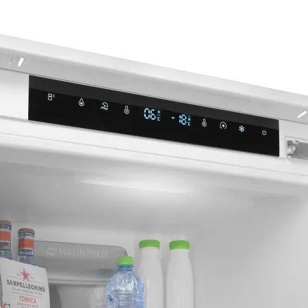 Встраиваемый холодильник NO FROST с инвертором MAUNFELD MBF19354NFWGR LUX Inverter Белый
