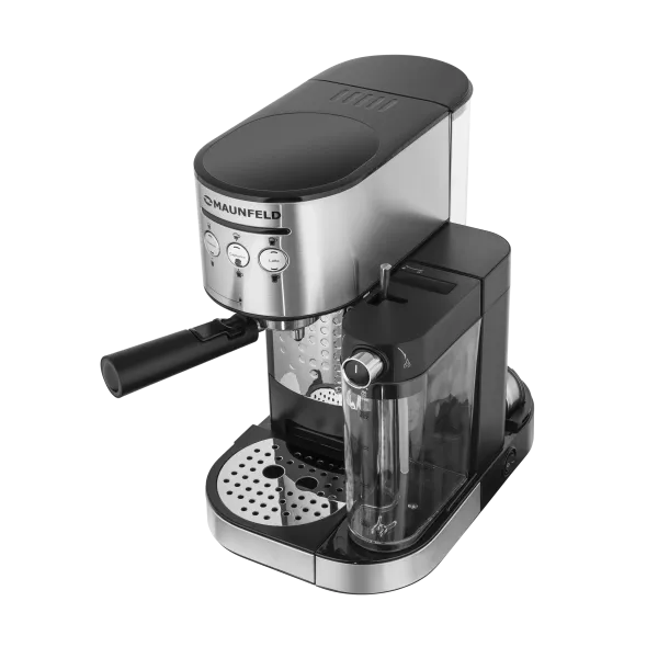 Кофемашина рожкового типа MAUNFELD MF-720S PRO Нержавеющая сталь