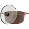 Кастрюля MAUNFELD CARMEL MF22CRM01CR Коричневый