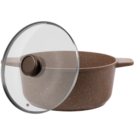 Кастрюля MAUNFELD CARMEL MF22CRM01CR Коричневый