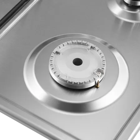 Комбинированная варочная панель MAUNFELD EEHS.64.3CS/KG Нержавеющая сталь