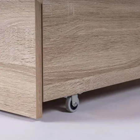 2.02.08.450.3 СИРИУС кровать раздвижная с ящиками 90х200 сонома RU