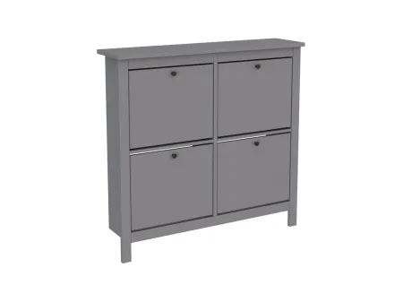 2.08.10.180.4 САГА тумба для обуви 113х108 серая